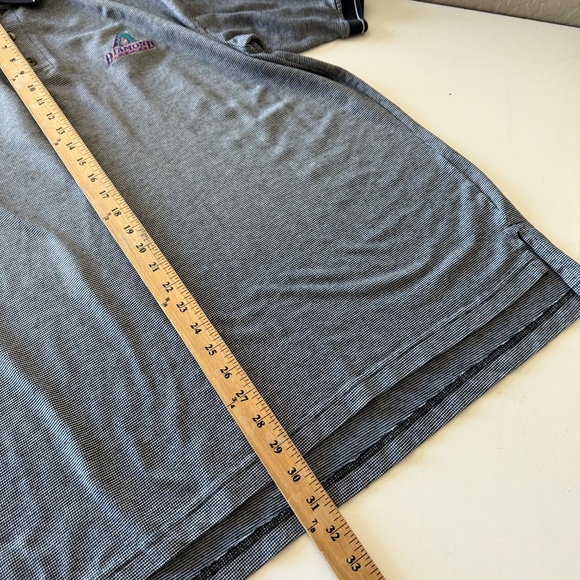 Arizona Diamondbacks VTG 90s Poly Blend Casual Polo Shirt Mens LARGE - Picture 7 of 7